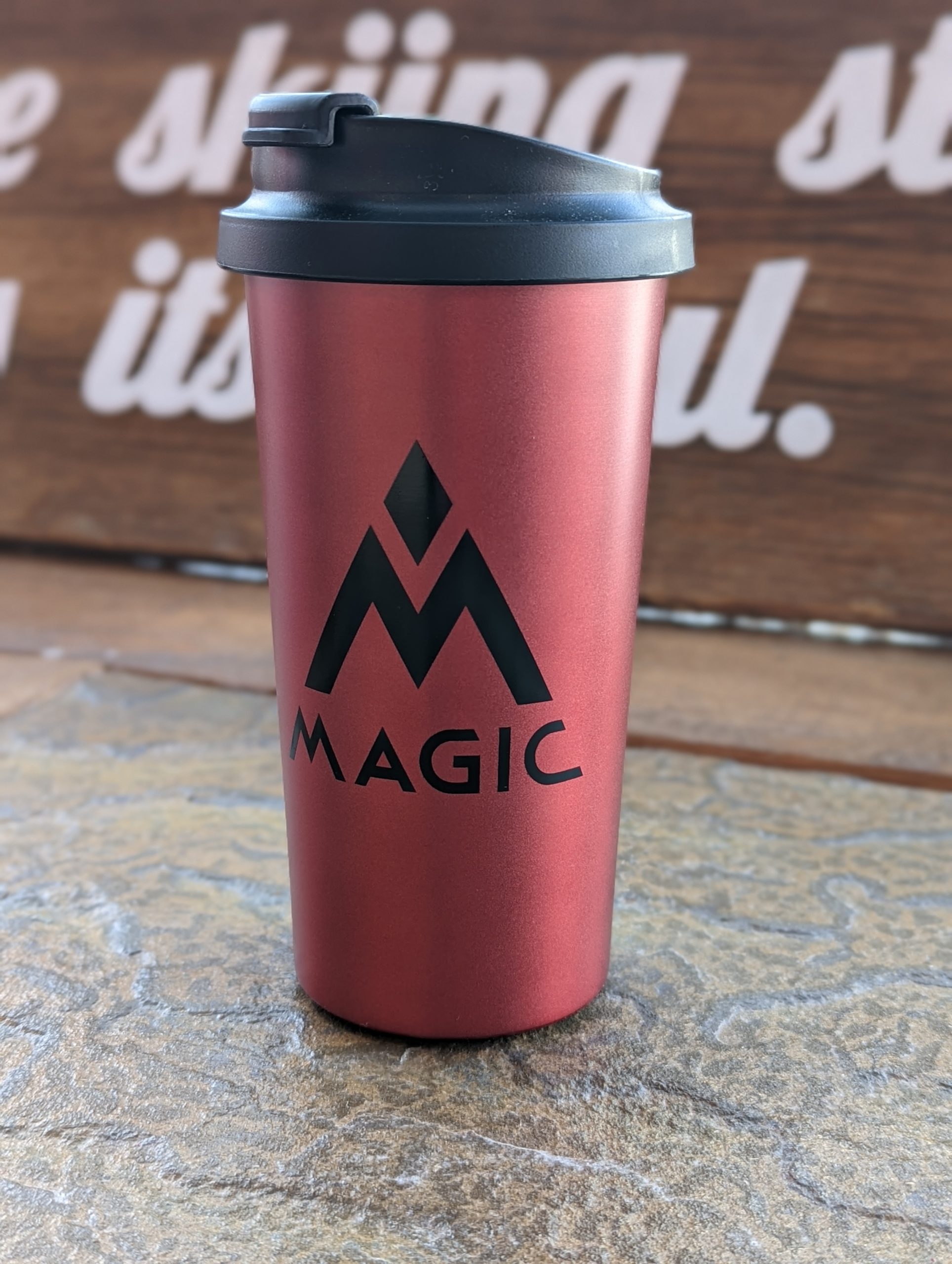 Insulated coffee mug  Magic Mountain Ski Area